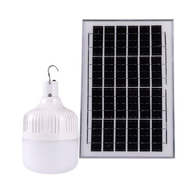 LED solarna žarulja sa solarnim panelom 8W
