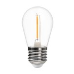 LED ŽARULJA E27 ST45 1W 2700K Plastična - slika 1