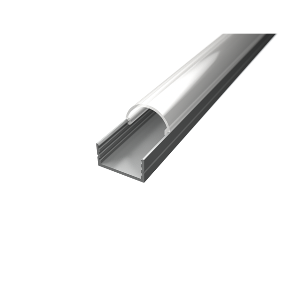 Aluminijski profil 8 NADGRADNI 10.1mm x 19.8mm - 2m