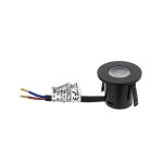 LED ugradbeni downlight okrugli crni 1W OPTONICA CB3296