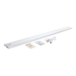 LED svjetiljka za namještaj sa senzorom punjiva srebrna 3.5W - slika 2