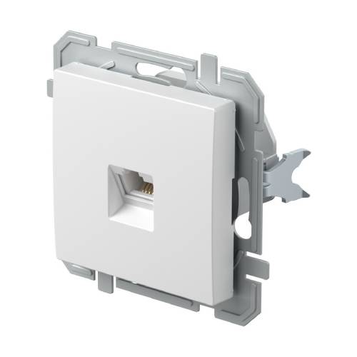 TEM bijela mrežna utičnica RJ45 CAT6 LOGIQ
