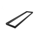 CRNI OKVIR ZA LED PANEL 120x30cm - slika 1