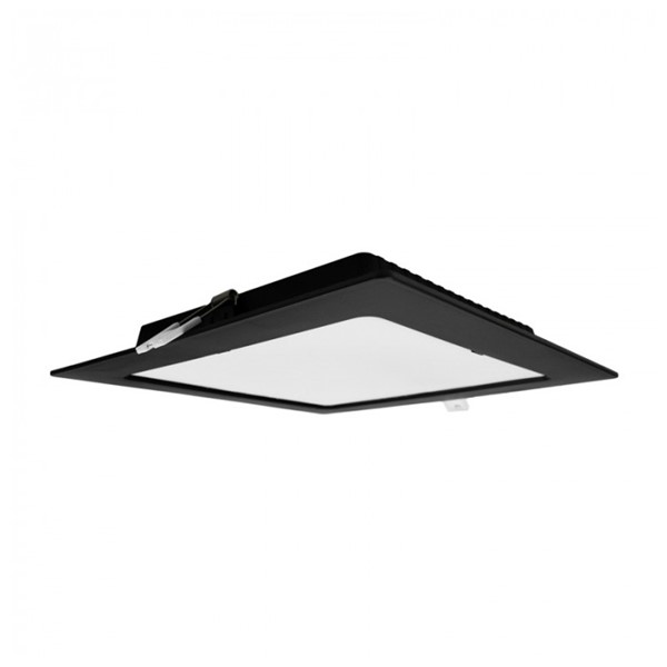 LED PANEL CRNI UGRADBENI 18W KVADRATNI 4000K