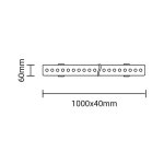 LED reflektor WALL WASHER 36W IP65 - slika 3