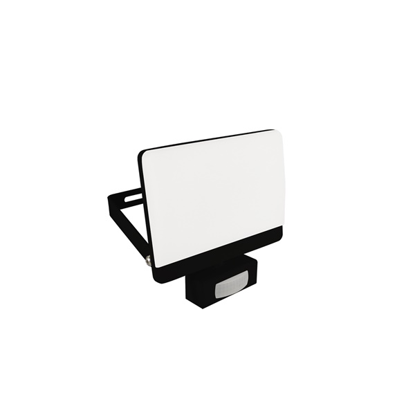 LED reflektor crni 30W - senzor BRYZA S