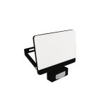 LED reflektor crni 50W - senzor BRYZA S - slika 1