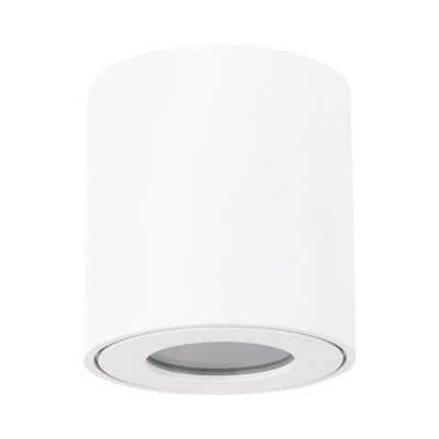 Okrugla tuba spotlight GU10 bijela IP54