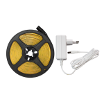 SET LED traka COB 24V IP20 4000K i napajanje 5m - slika 1