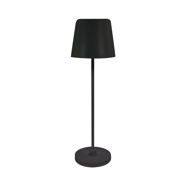 LED stolna svjetiljka punjiva crna CCT IP54 TOGA