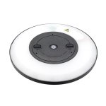 LED stropna svjetiljka crna 18W CCT+RGB s daljinskim - slika 2