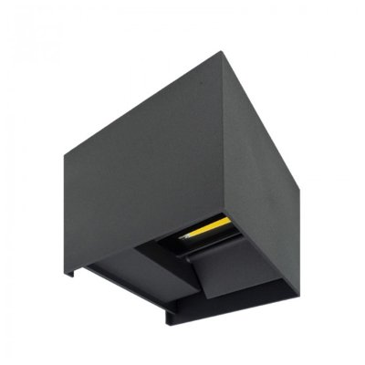 ZIDNA svjetiljka ANTRACIT 7W IP65 4000K
