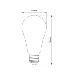 LED ŽARULJA E27 A60 9W sa senzorom pokreta - slika 3