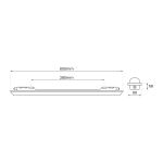 LED hermetička svjetiljka GIN 60cm 18W IP65 4000K - slika 5