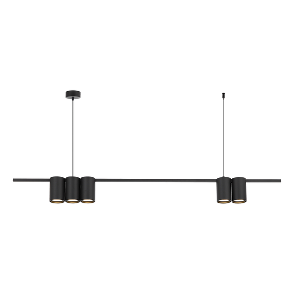Visilica GENESIS crna 5xGU10