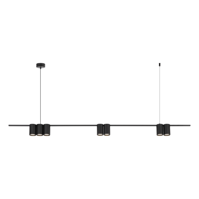 Visilica GENESIS crna 7xGU10