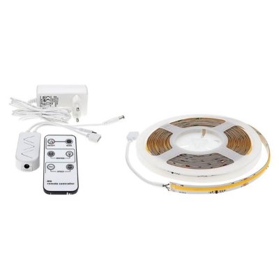 SET Digitalna LED traka COB 24V IP20 - 5 metara