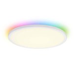 LED stropna svjetiljka bijela 18W CCT+RGB s daljinskim - slika 3