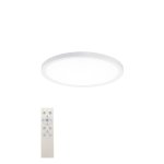 LED stropna svjetiljka bijela 18W CCT+RGB s daljinskim - slika 1