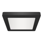 LED plafonjera kvadratna crna CCT 24W - slika 1