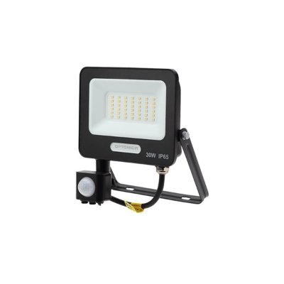 LED reflektor SMD crni 30W - senzor IP65