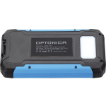 POWER BANK 10000mAh 3.7V SOLAR:1.2W BLACK+BLUE LED:2W - slika 2