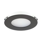 ROLO LED C ugradbena svjetiljka crna 1.9W fi 65mm - slika 1