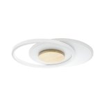 LED stropna svjetiljka bijela i drvo 54W CCT s daljinskim upravljačem - slika 1