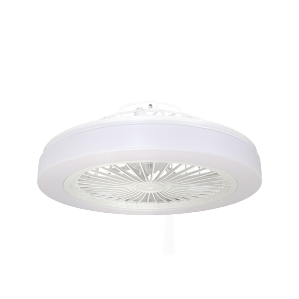 LED stropna svjetiljka CCT 36W bijela s ventilatorom i daljinskim upravljačem
