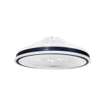 LED stropna svjetiljka CCT 36W crna s ventilatorom i daljinskim upravljačem - slika 1