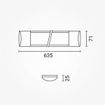 LED SVJETILJKA 60cm 20W IP20 CCT - slika 3