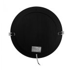 LED PANEL CRNI UGRADBENI 24W OKRUGLI 4000K - slika 2