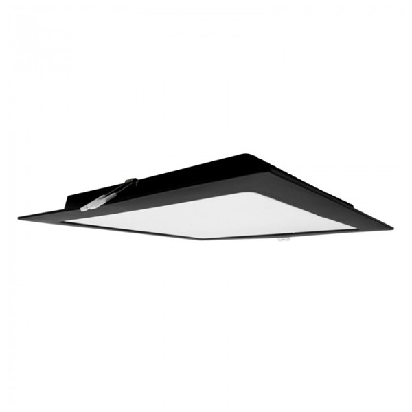 LED PANEL CRNI UGRADBENI 24W KVADRATNI 4000K