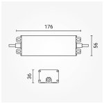 NAPAJANJE 150W 48V/3.12A IP67 - slika 3
