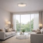 LED plafonjera CCT 36 W bijela/srebrna OPTONICA 12803