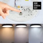 LED plafonjera CCT 36 W indigo OPTONICA 12807