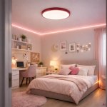 LED plafonjera CCT 36 W red velvet OPTONICA 12806