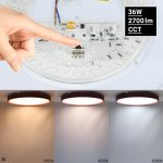 LED plafonjera CCT 36 W red velvet OPTONICA 12806