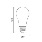 LED žarulja E27 A60 14 W OPTONICA toplo hladno neutralno bijela 1359 1358 1357
