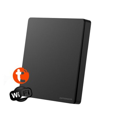Kinetički set jednopolni prekidač i kontroler - WiFi - crni