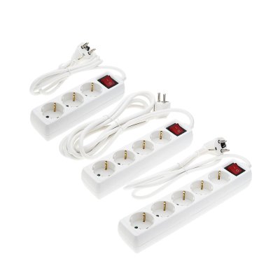 Produžni kabel 3/4/5 utičnica 1,5 m 16 A s prekidačem