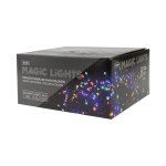 LED Božične magic lampice - lanac 500 LED RGB 25 m ML77028 ECO LIGHT