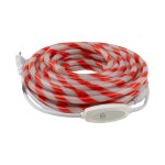LED Božićne magic lampice candy cane crijevo 72 LED 10 m ML77012 ML77013 ECO LIGHT