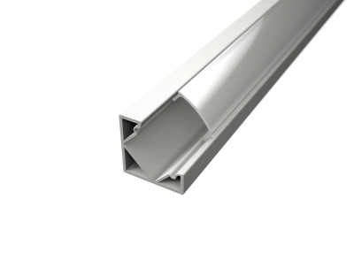 Aluminijski profil KUTNI 1 BIJELI 18.5mm x 12.2mm - 2m