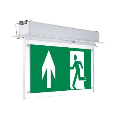 LED panik svjetiljka ugradbena 3,6V 900mAh 3h s piktogramima