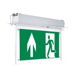 LED panik svjetiljka ugradbena 3,6V 900mAh 3h s piktogramima - slika 1