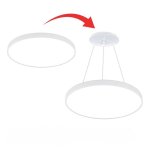 LED PLAFONJERA okrugla bijela 30W - slika 2