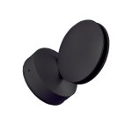 LED ZIDNA svjetiljka 9W IP54 CRNA - slika 1