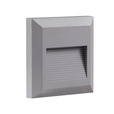ZIDNA svjetiljka siva 2W IP65