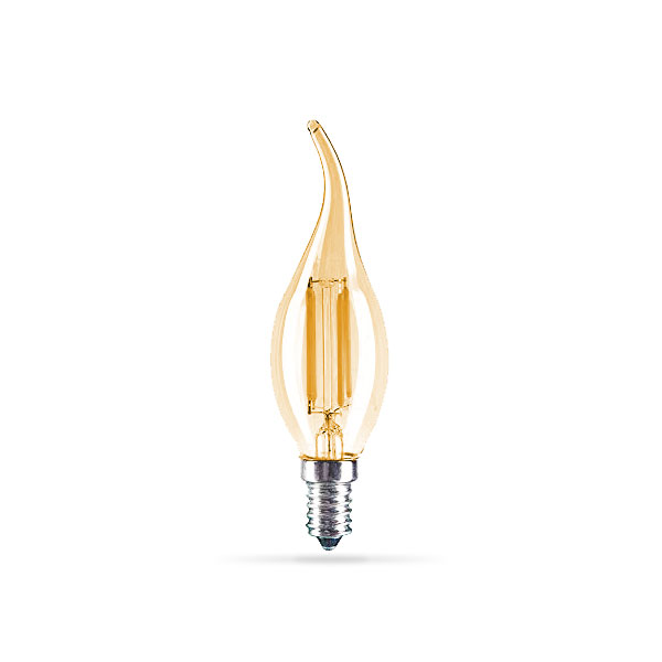 LED ŽARULJA E14 T35 4W GOLD